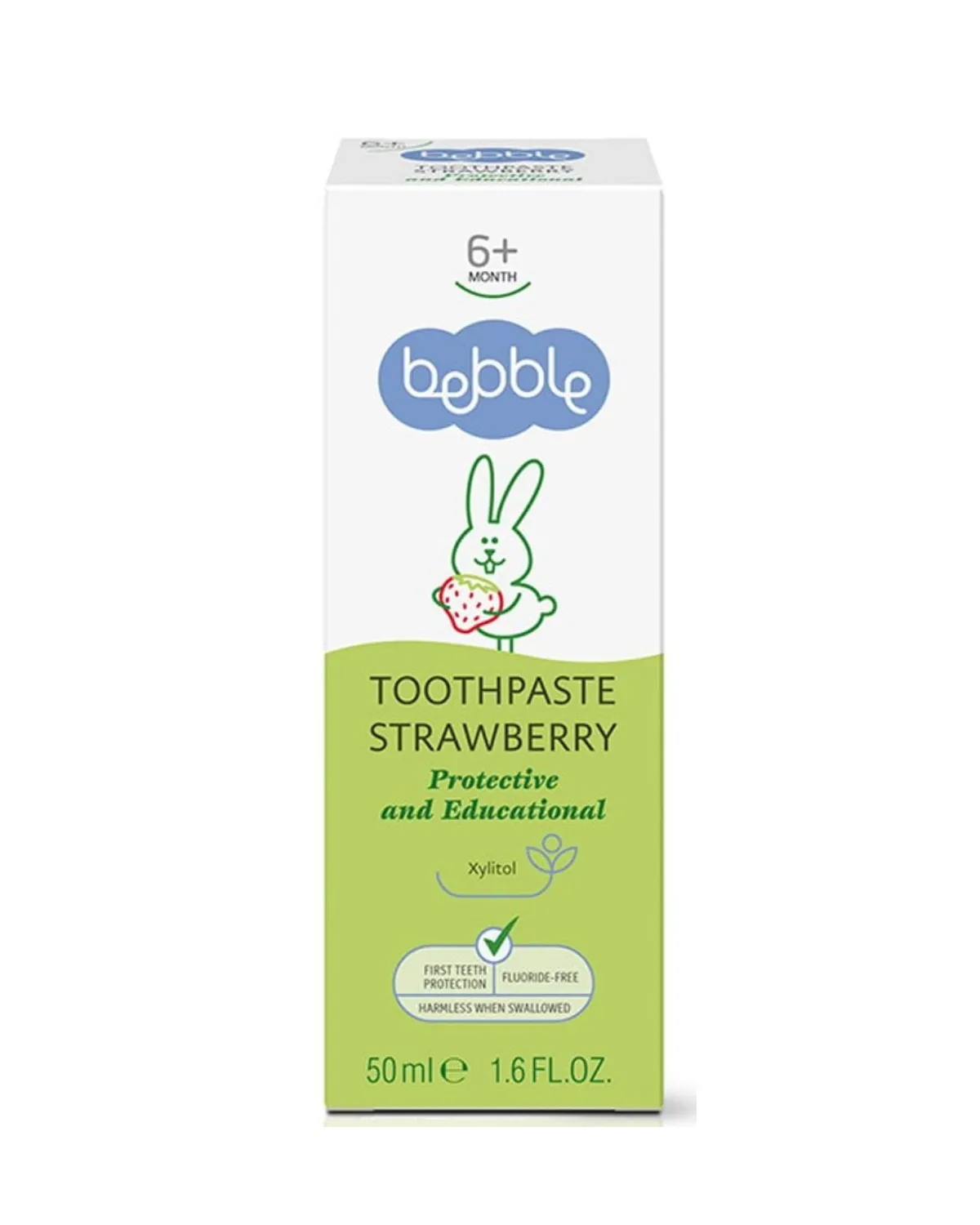 BEBBLE 6M+ ZUBNA PASTA JAGODA 50ML 