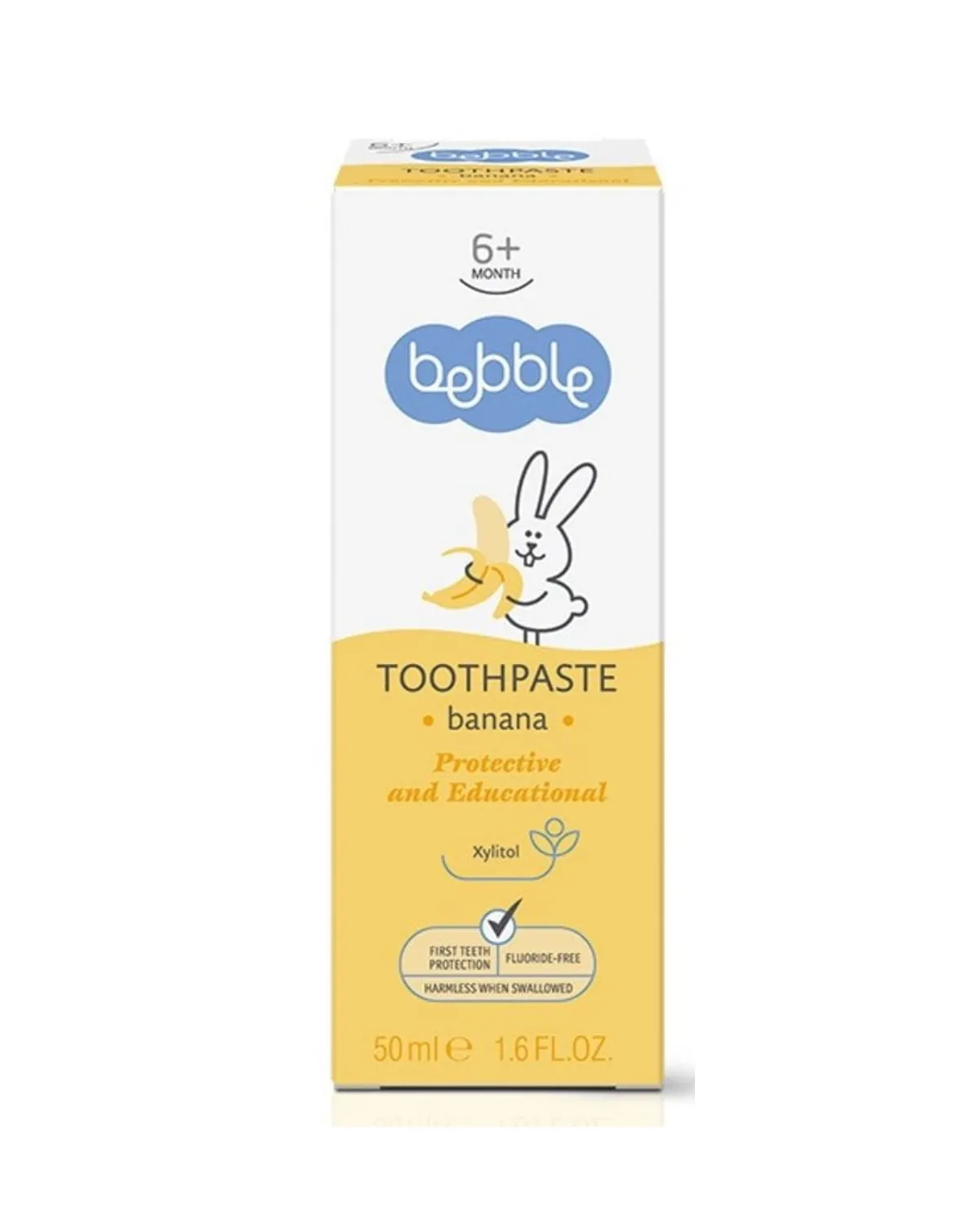 BEBBLE 6M+ ZUBNA PASTA BANANA 50ML 