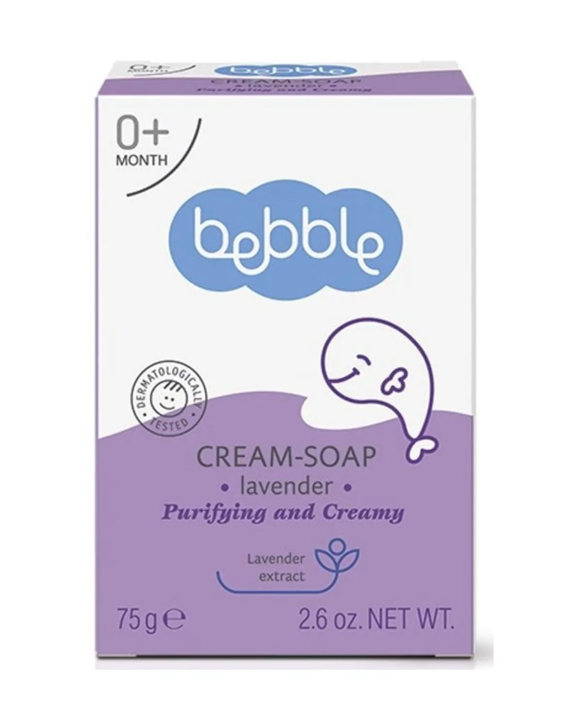 BEBBLE 0M+ SAPUN KREM SA LAVANDOM 75G 