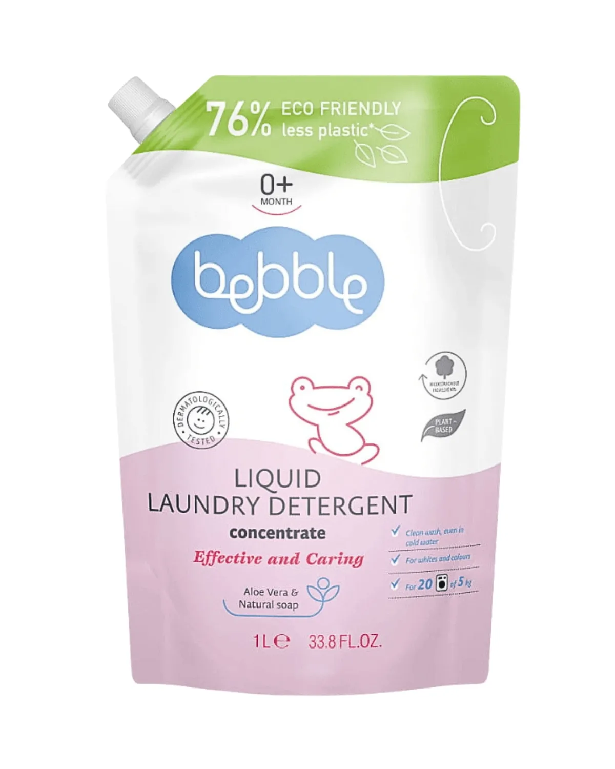 BEBBLE TEČNI DETERDŽENT ZA VEŠ - REFILL 1L 