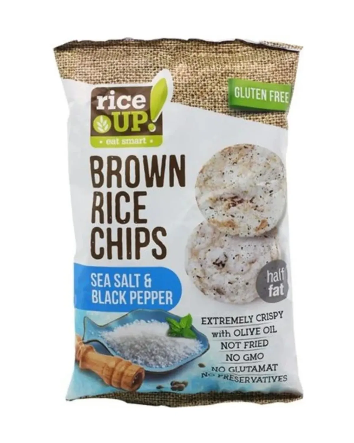 RICE UP RIZIN ČIPS MORSKA SO I BIBER 60G 