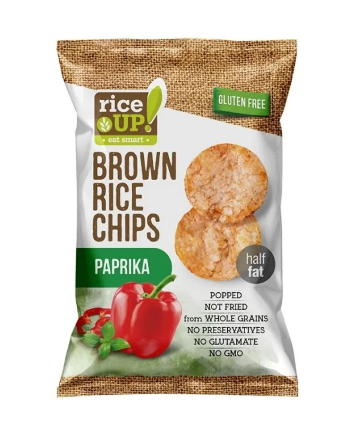 RICE UP RIZIN ČIPS PAPRILA 60G 