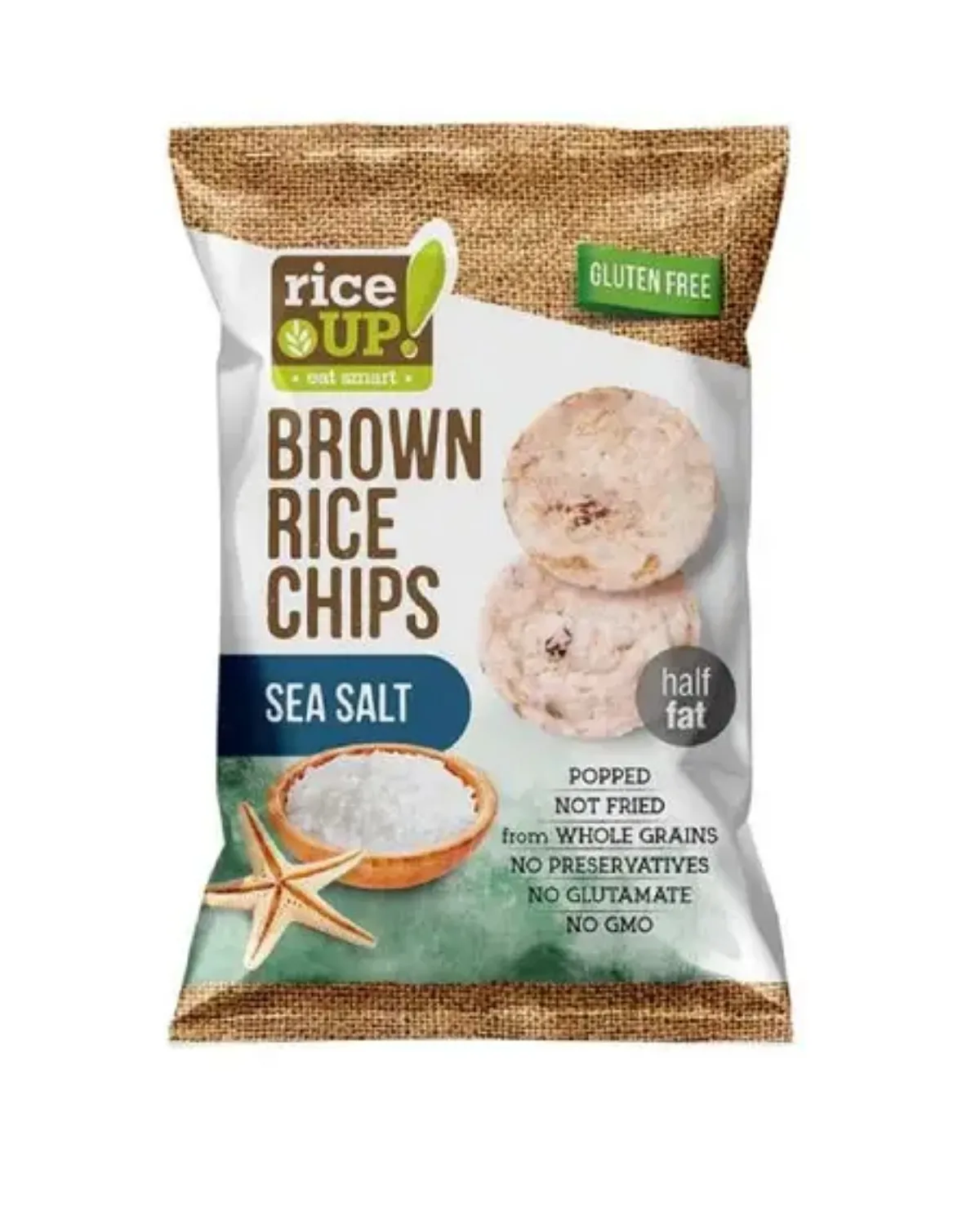 RICE UP RIZIN ČIPS MORSKA SO 60G 