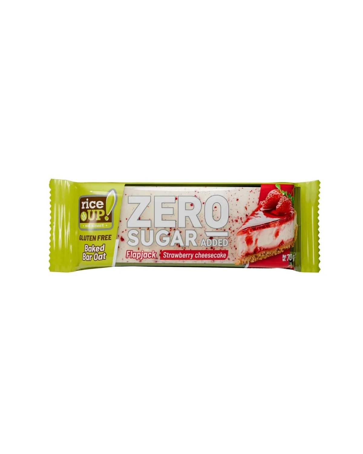 RICE UP FLAPJACK CHEESECAKA JAGODA 70G 