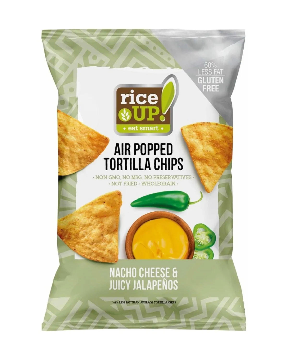 RICE UP TORTILJA ČIPS NACHO SIR&JALAPENOS 60G 