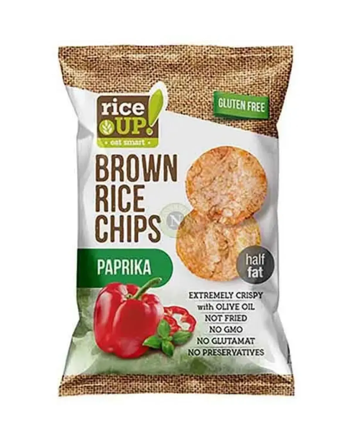 RICE UP RIZINE GALETE SLIM PAPRIKA 60G 