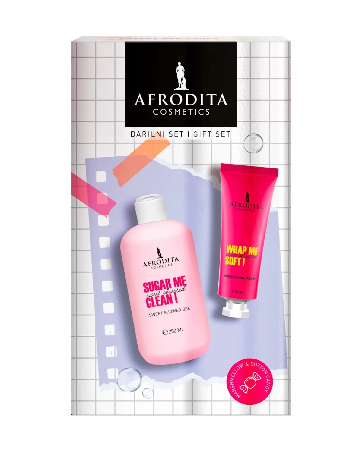 AFRODITA SET SWEET ON YOU TUS GEL+ KREMA ZA RUKE 