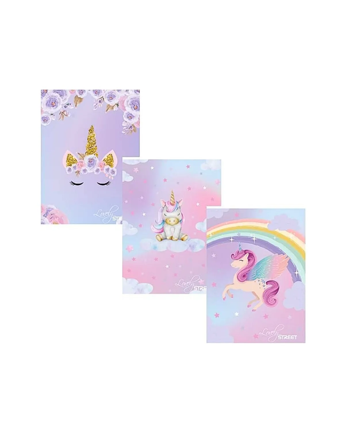 SVESKA A4 MP DIKTO 54L 80g UNICORN STREET 67489 
