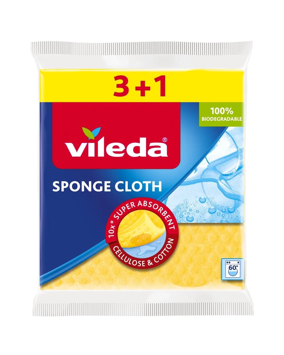 VILEDA SUNĐERASTA KRPA 3+1 