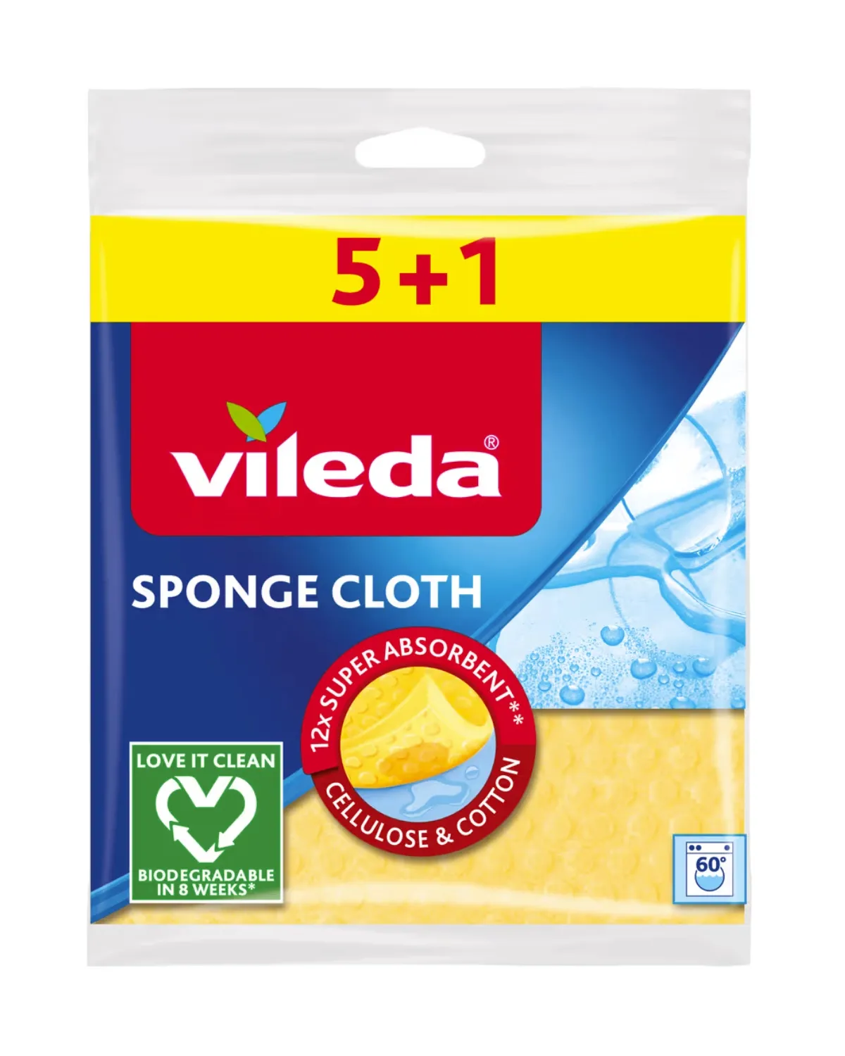 VILEDA SUNĐERASTA KRPA 5+1 