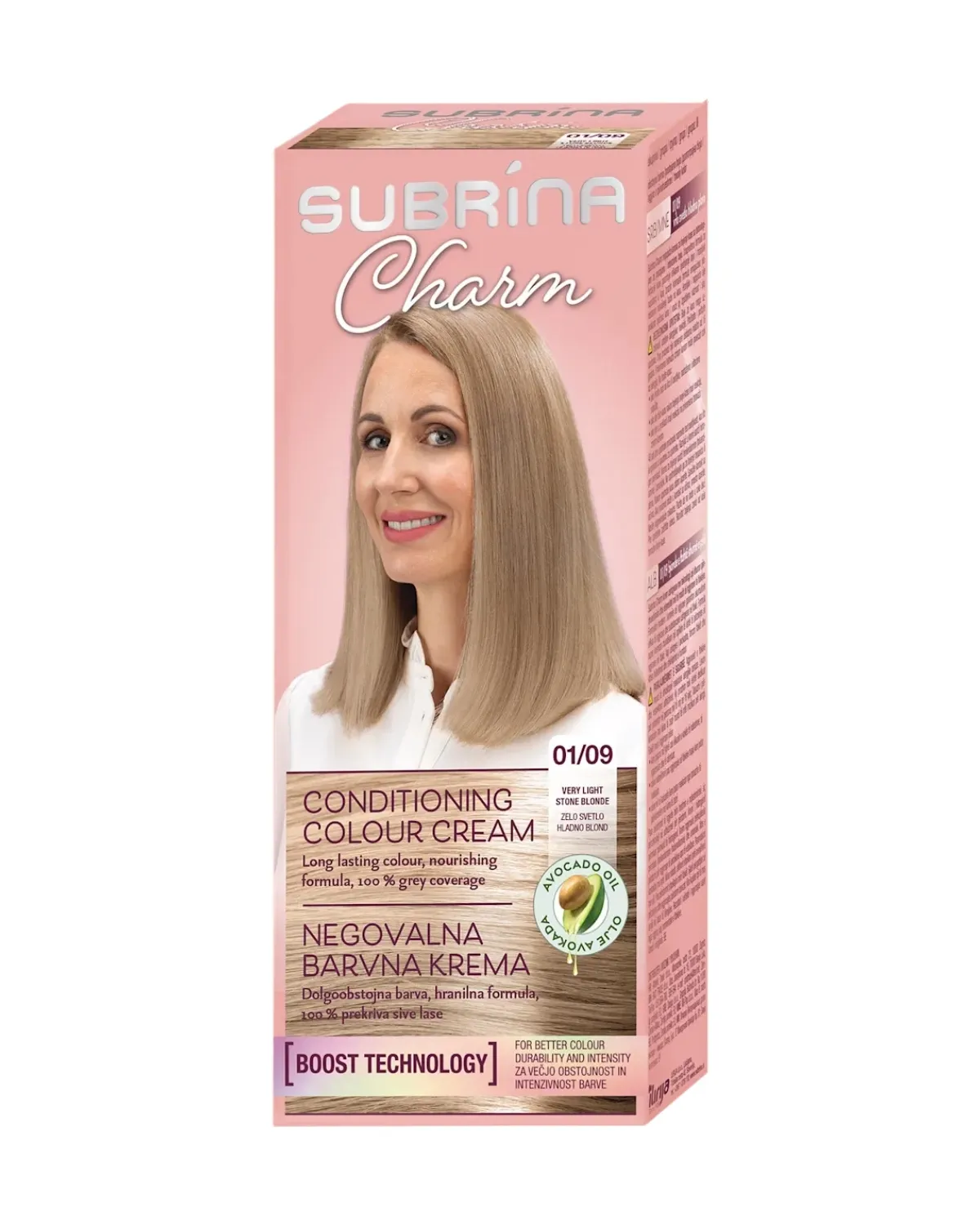 SUBRINA CHARM 01/09 SVIEJTLO HLADNA BLOND 