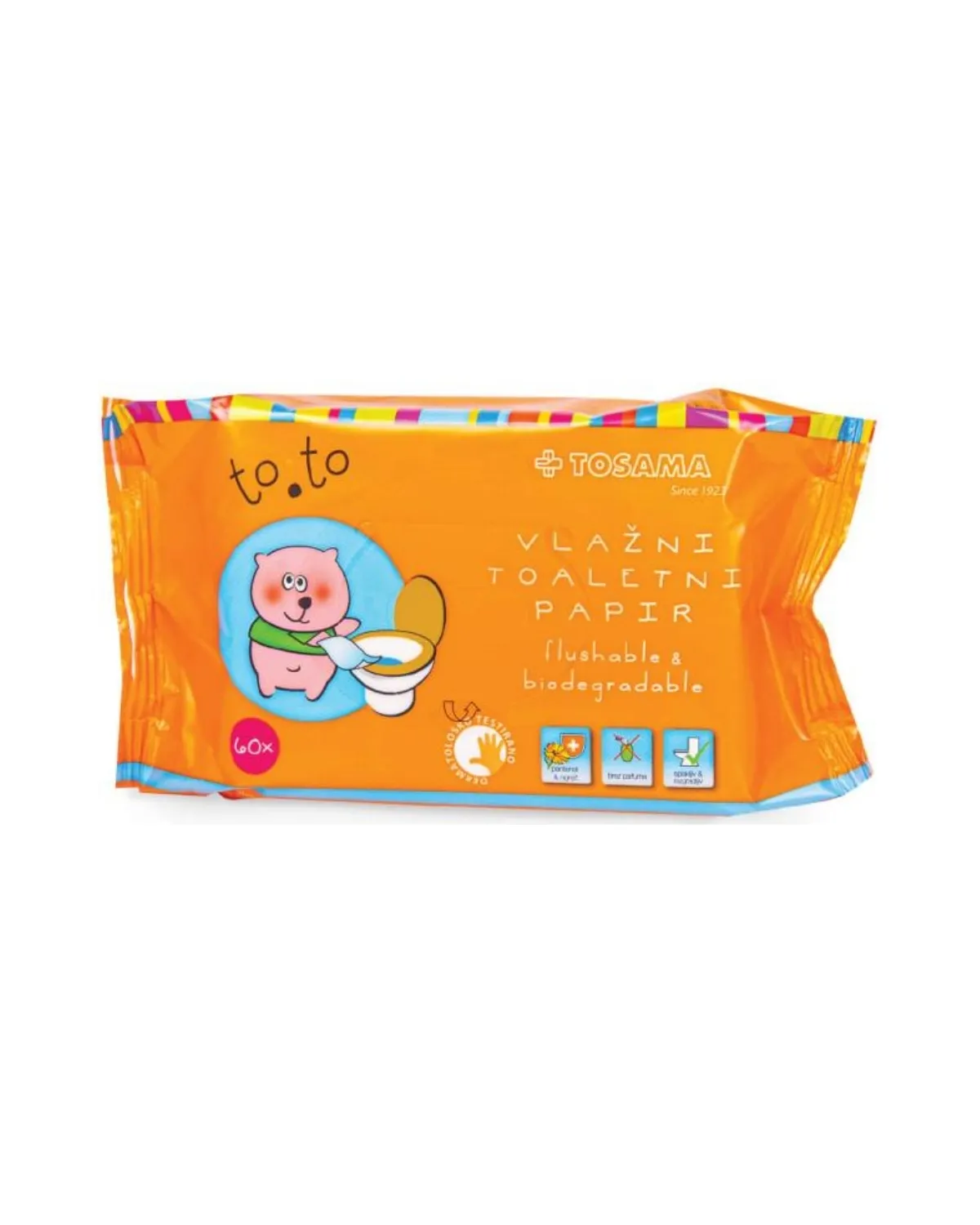 TOTO VLAZNI WC PAPIR A 60KOM 