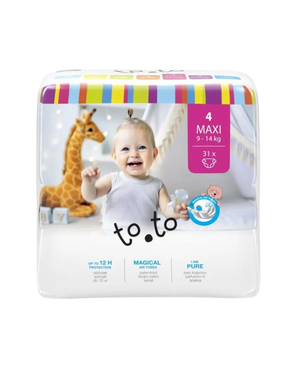 TOTO BABY PELENE MAXI 9-14KG 31KOM 