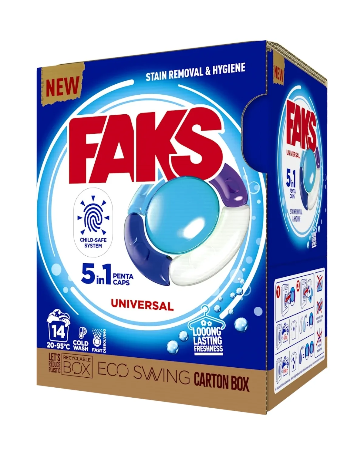 FAKS KAPSULE UNIVERSAL 14 KOM 