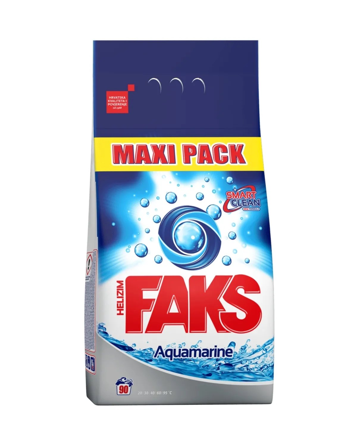 FAKS AQUAMARINE HC 6,75 KG/90 PRANJA 