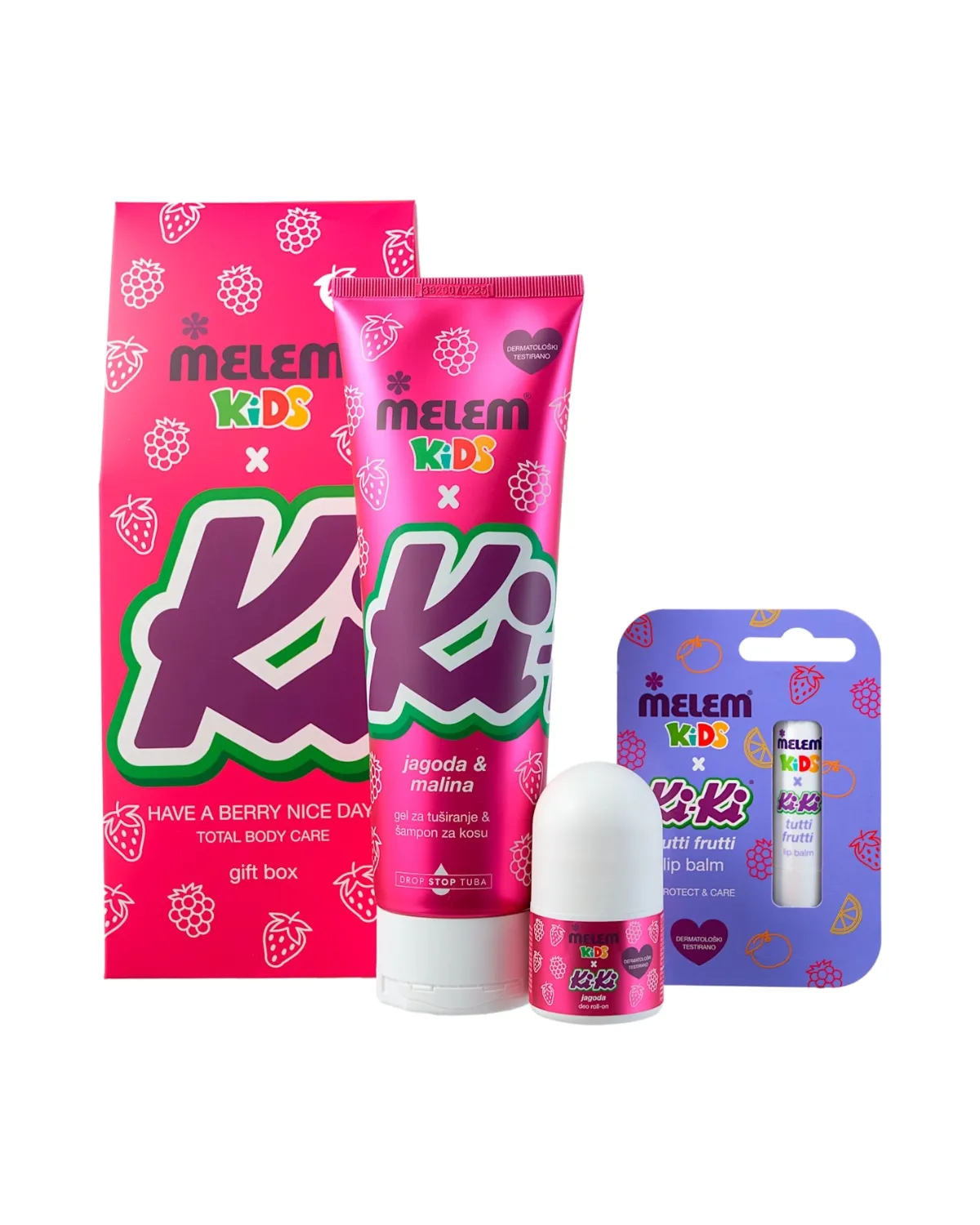 MELEM KIDS X KIKI POKLON PAKET BERRY JUICY 