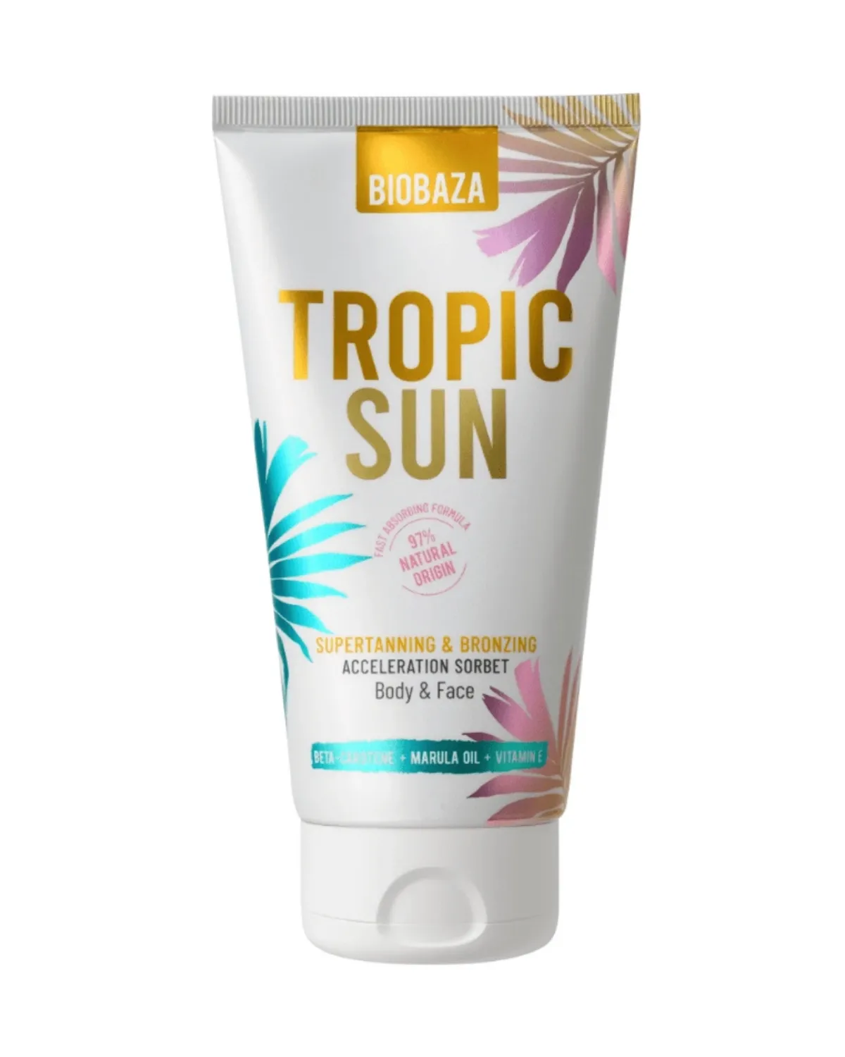 BIOBAZA TROPIC SUN SERBET ZA UBRZANO TAMNJENJE I BRONZANI TEN 150ML 