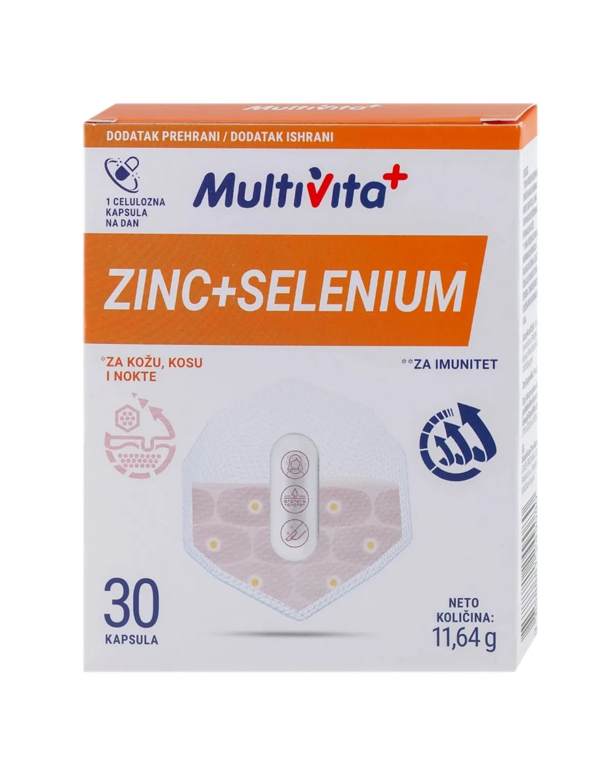 MULTIVITA CINK+SELEN KAPSULE(PHS) Á 30 