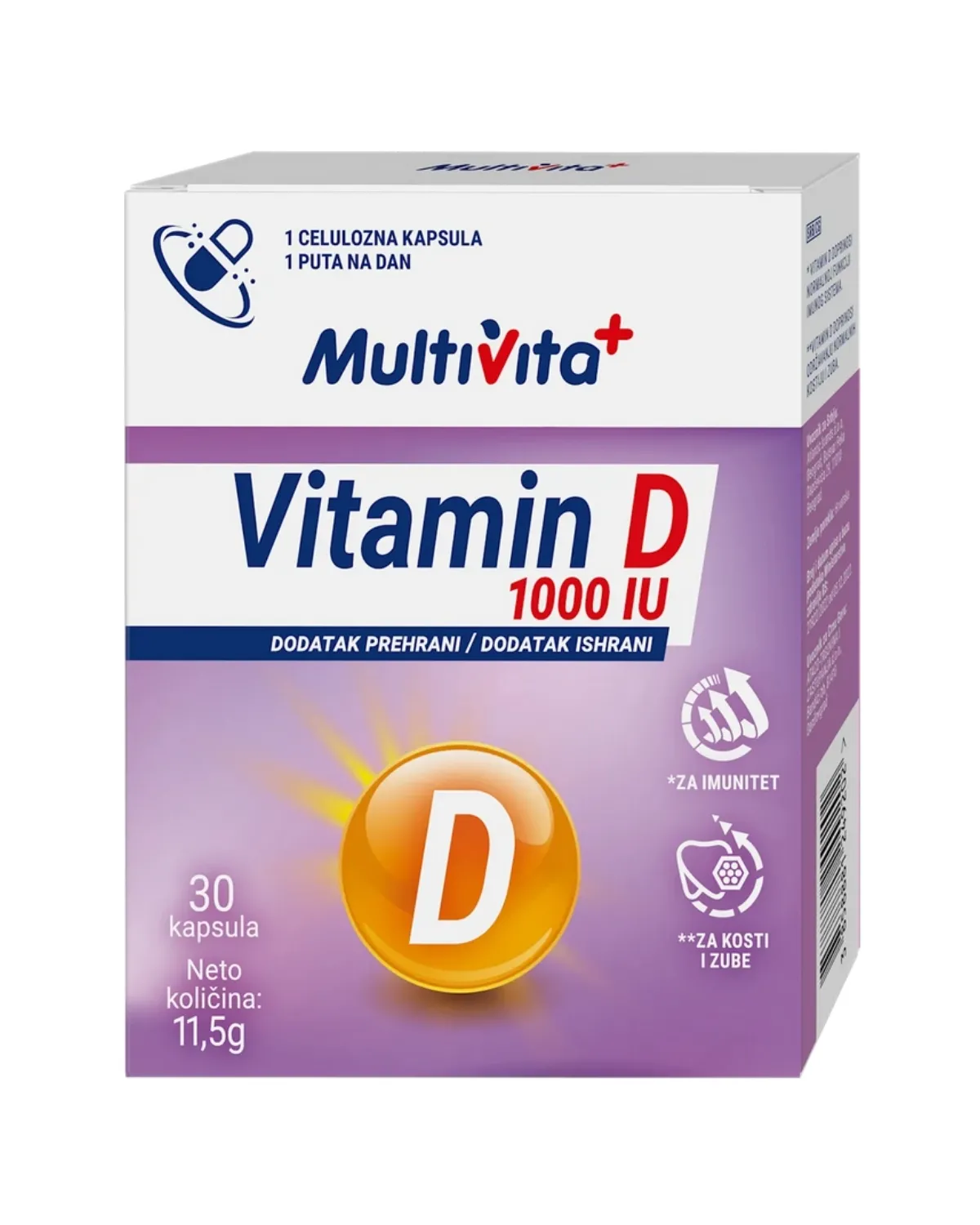 MULTIVITA  VITAMIN D 400 IU KAPSULE 