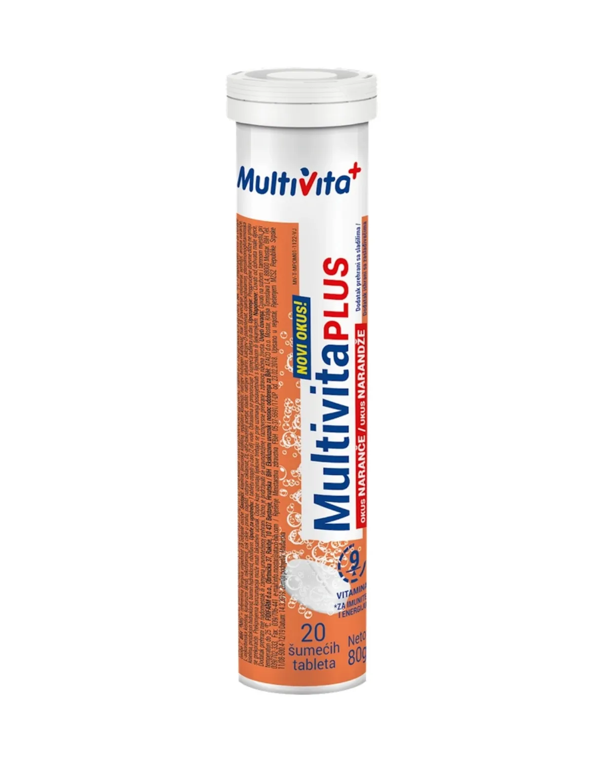 MULTIVITA  PLUS NARANDŽA I MANGOO 80G 