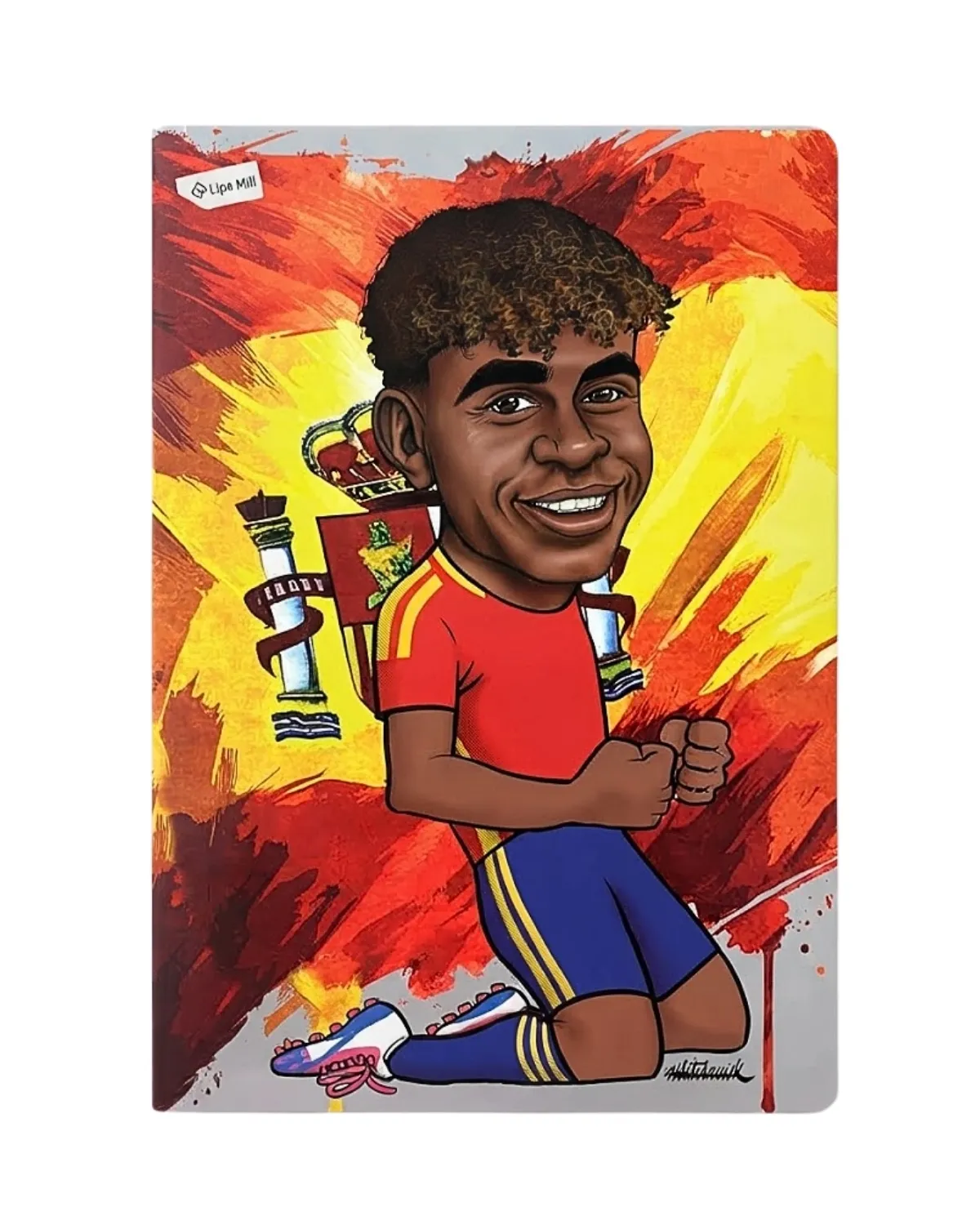 SVESKA A4 MP KARO 54L 80g FOOTBALL ICONS MAR-MAR 
