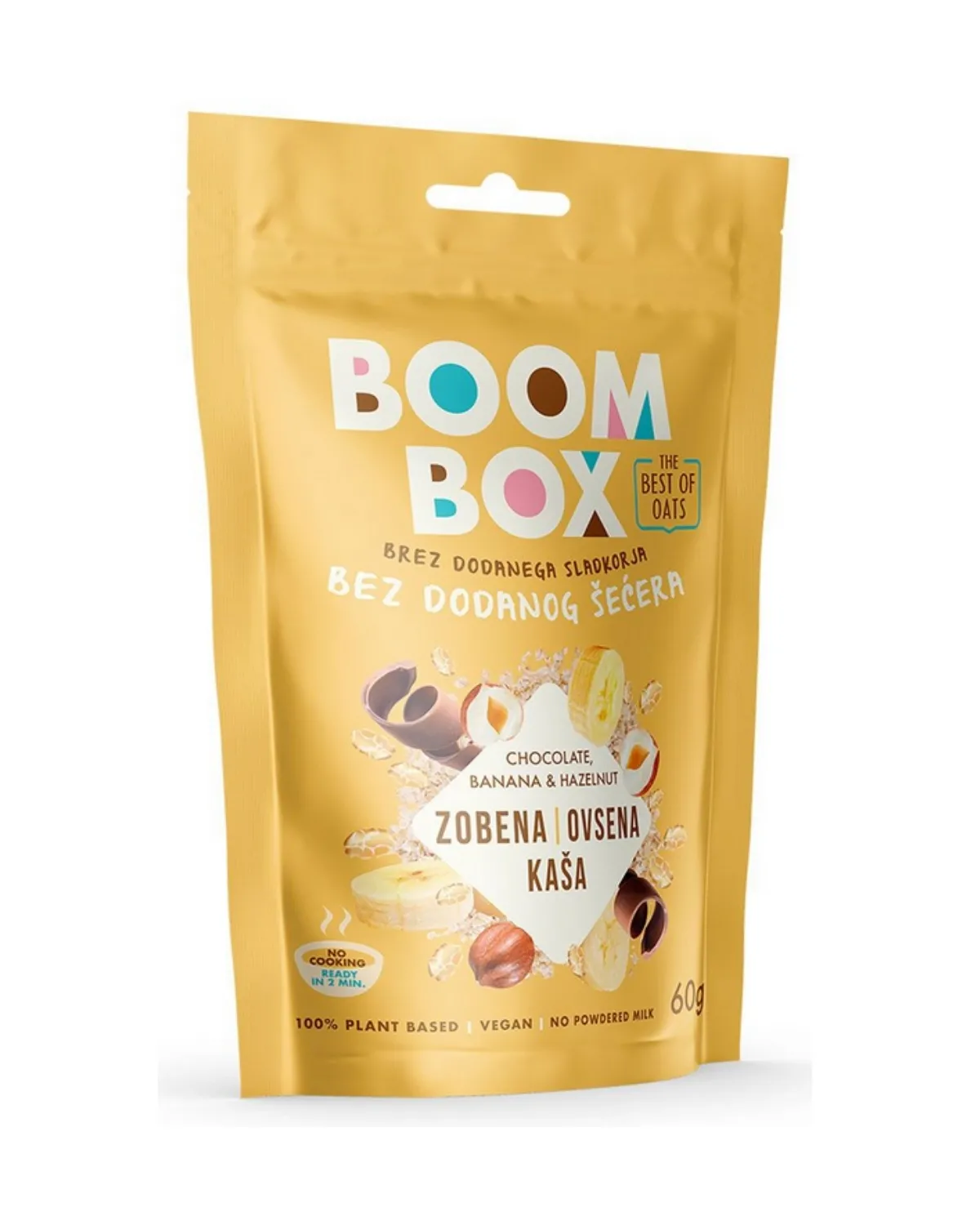 BOOM BOX ZOBENA KAŠA ČOKO-BANANA-LJES  60G 