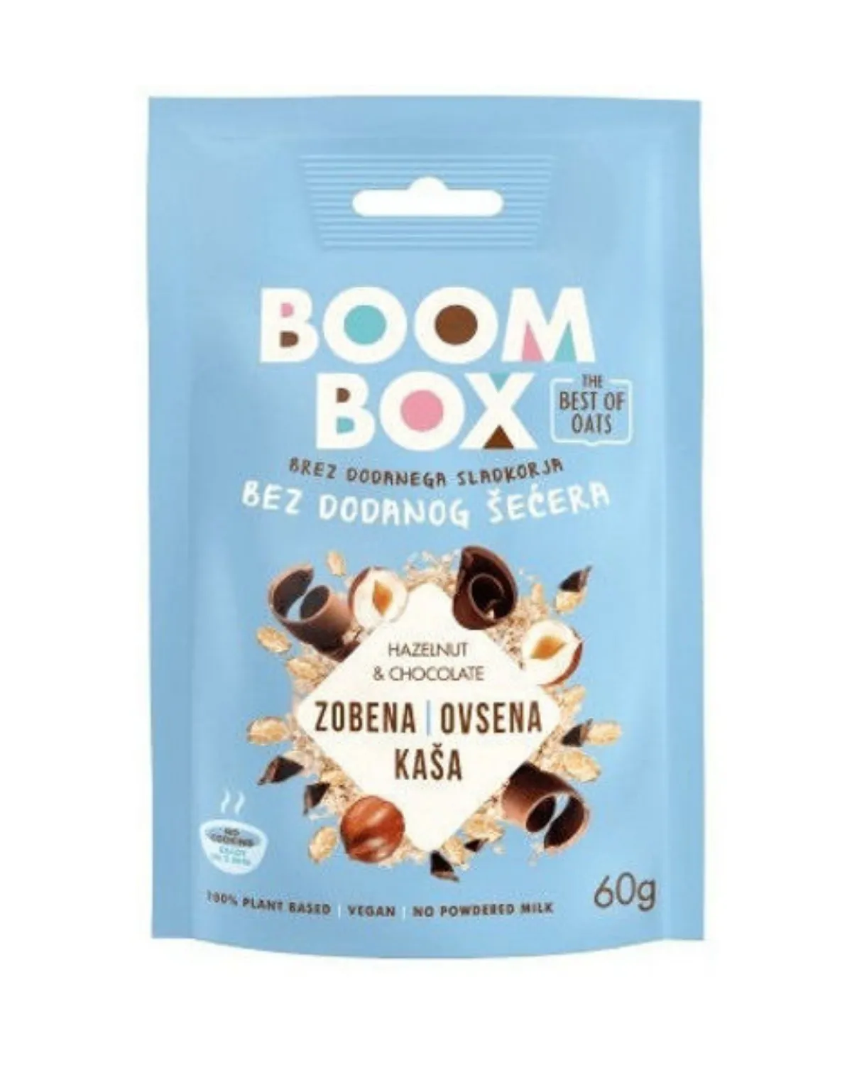 BOOM BOX ZOBENA KAŠA LJESNJAK- ČOKOLADA 60G 