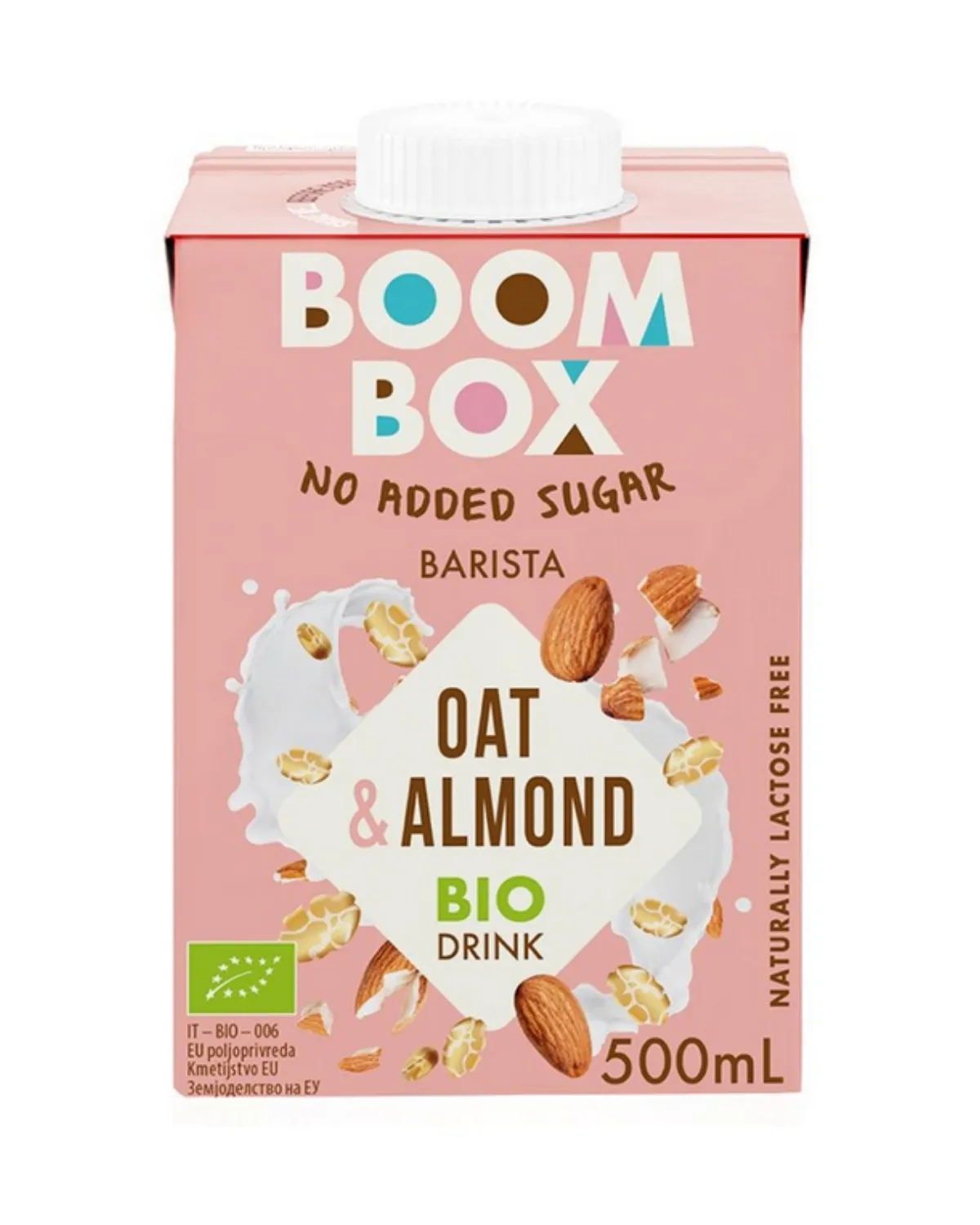 BOOM BOX BIO ZOBENA NAPITAK S BADEMOM 500ML 