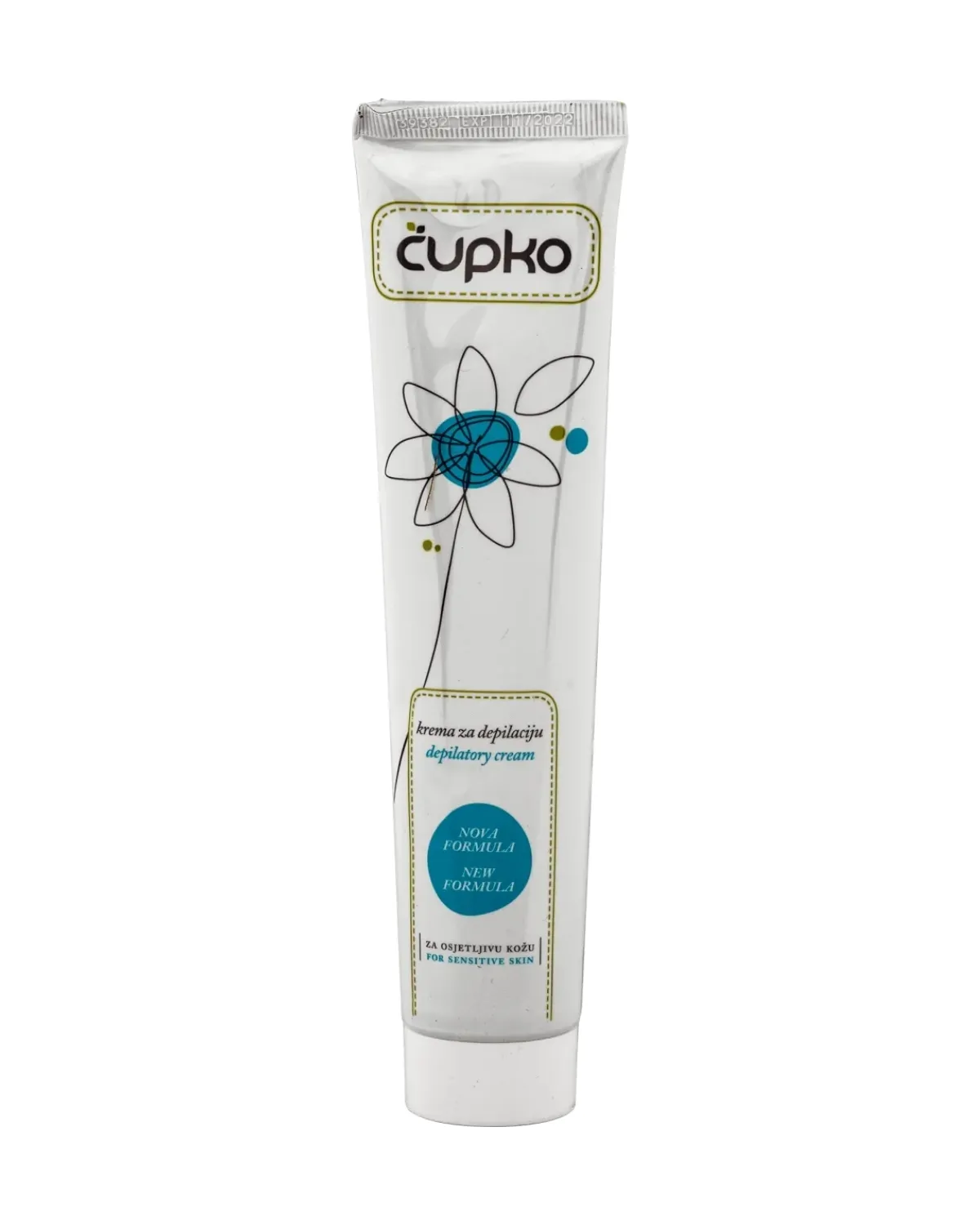 CUPKO KREMA ZA DEPILACIJU SENSITIVE 125ML