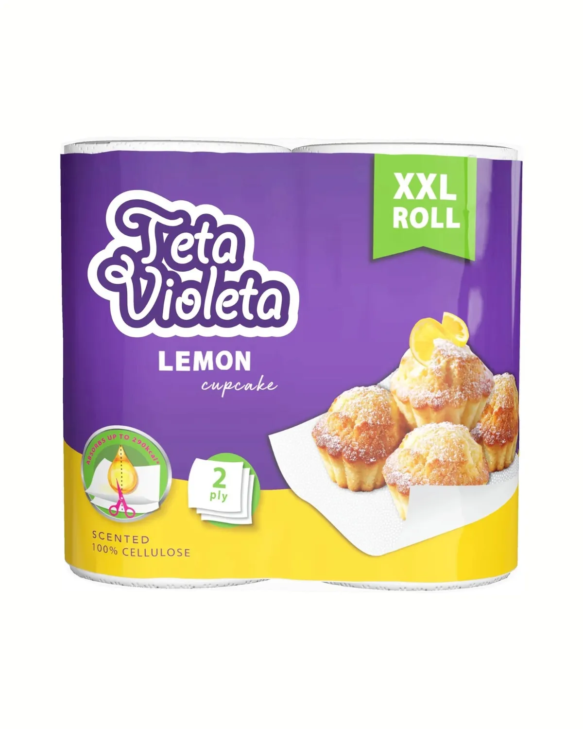 VIOLETA 2/1 UBRUSI LEMON 2 SLOJA 