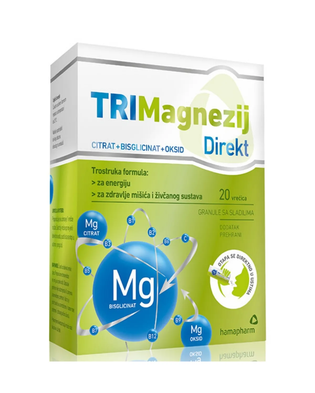 TRIMAGNEZIJ DIREKT 20 KESICA 