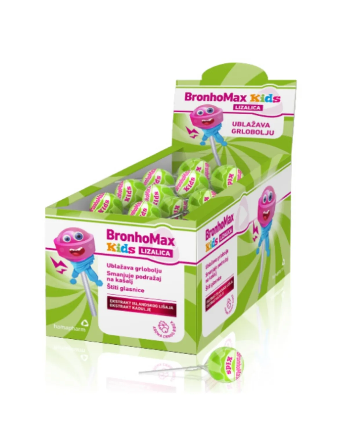 BRONHOMAX KIDS LIZALICE 40 KOM 