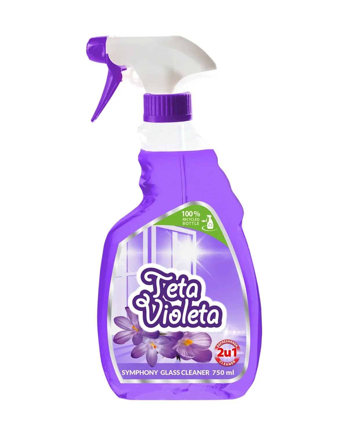 TETA VIOLETA SREDSTVO ZA ČIŠĆENJE STAKLA SYMPHONY 750 ML 