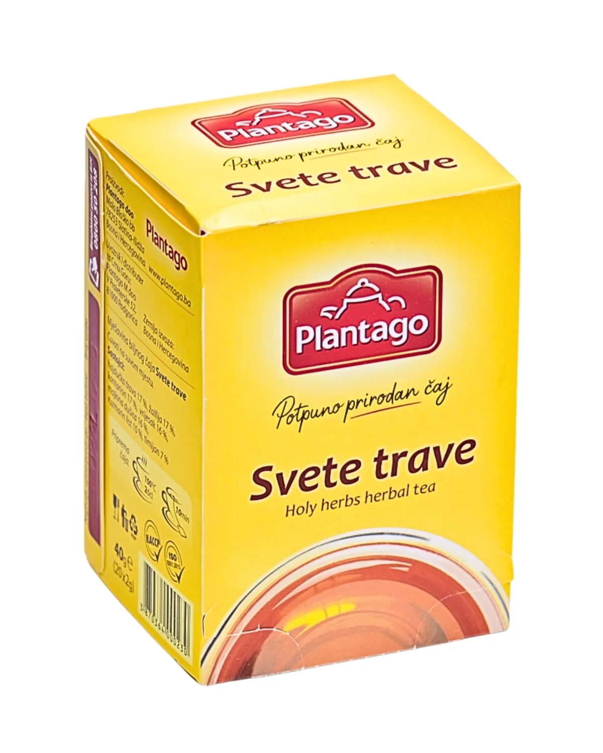 PLANTAGO SVETE TRAVE FILTER ČAJ 40GR 