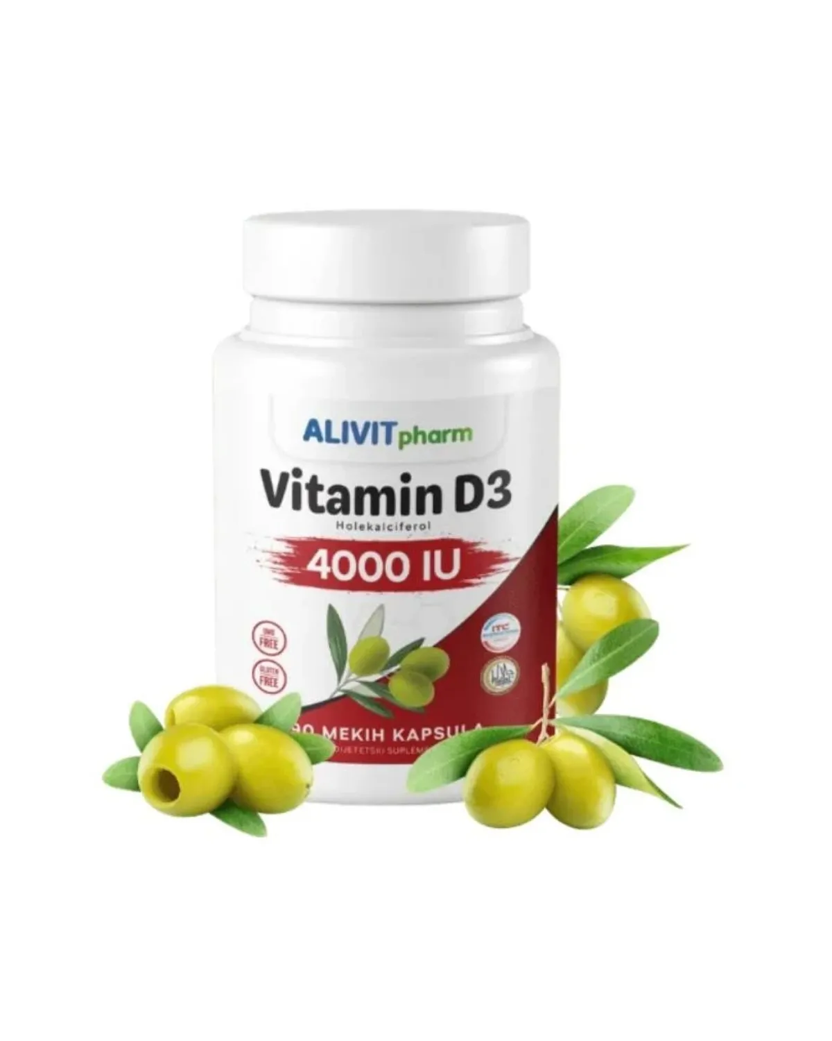 VITAMIN D3 4000 IU - 90 KAPSULA 