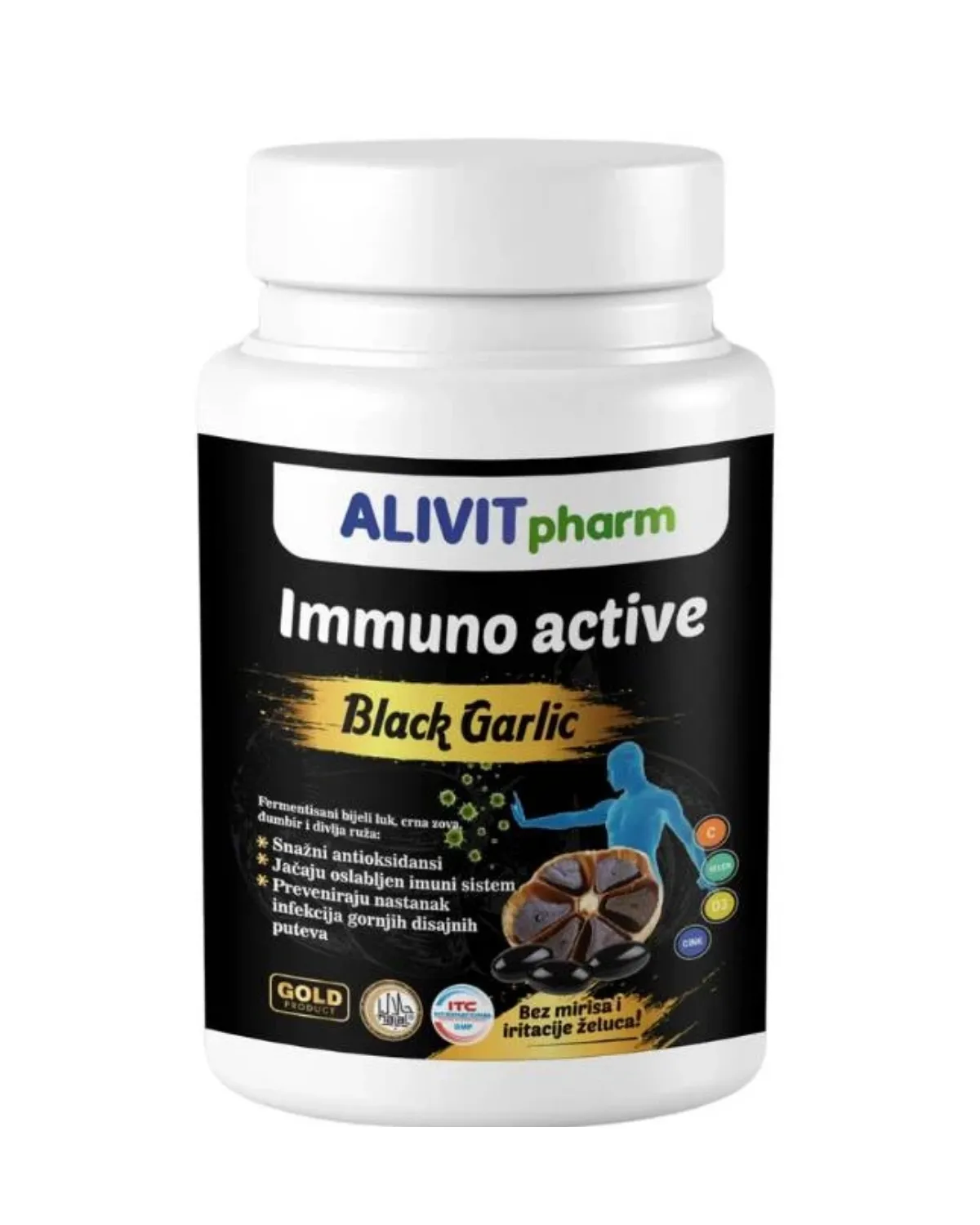 BLACK GARLIC IMMUNO ACTIVE 90 KAPSULA 