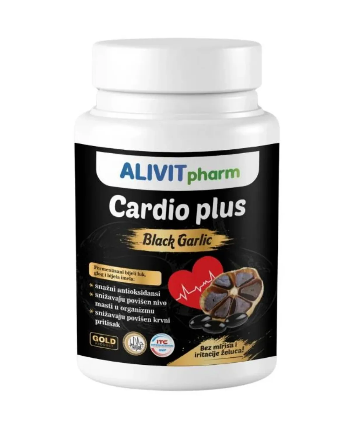 BLACK GARLIC CARDIO PLUS 90 KAPSULA 