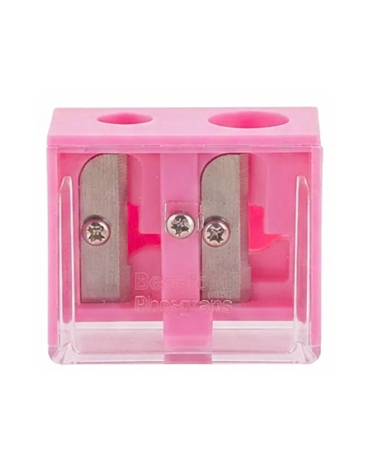 OVNAK KOZMETIČKI DUPLI REZAČ ZA OLOVKE - PINK COLLECTION 