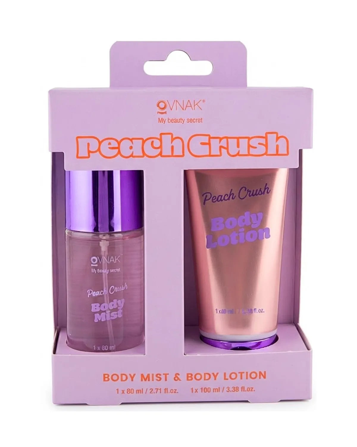 OVNAK SET BODY MIST 80ML + LOSION 100ML OVN2302 