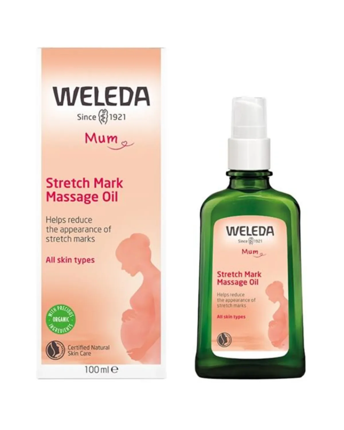 WELEDA ULJE ZA MASAZU ZA TRUDNICE PROTIV STRIJA 100 ML 