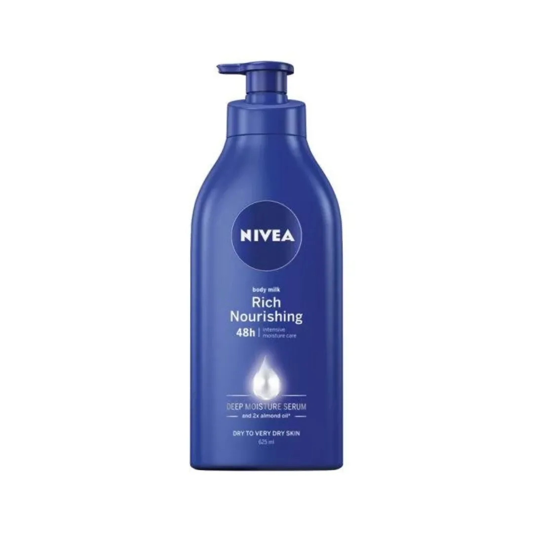 NIVEA BODY MLIJEKO ZA TIJELO SA PUMPICOM 625ML