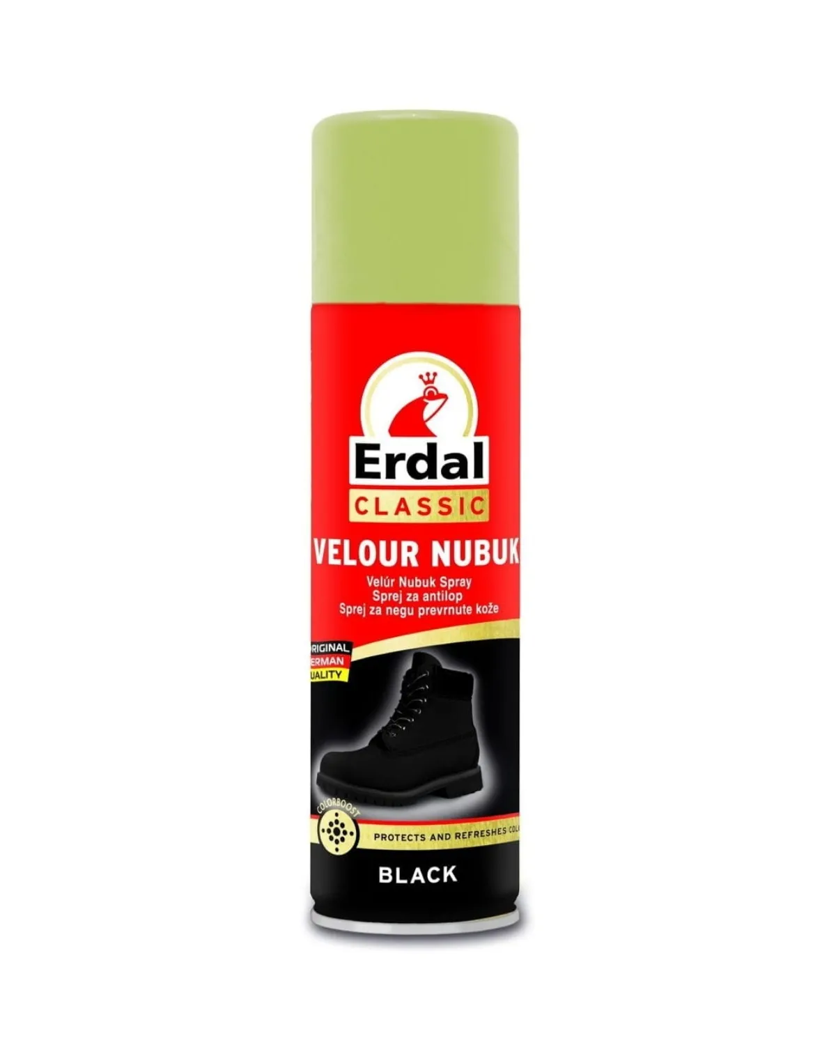 ERDAL SPREJ CRNI ZA IMPREGNACIJU I NJEGU PREVRNUTE KOŽE 250ML 