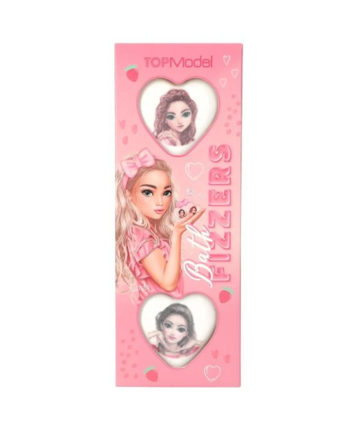 TM - KUGLE ZA KUPANJE U OBLIKU SRCA SA PRINTOM BEAUTY AND ME 4 16/1 