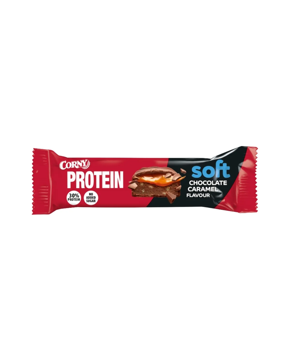 CORNY PROTEIN SOFT KIKIRIKI-KARAMEL 45G 