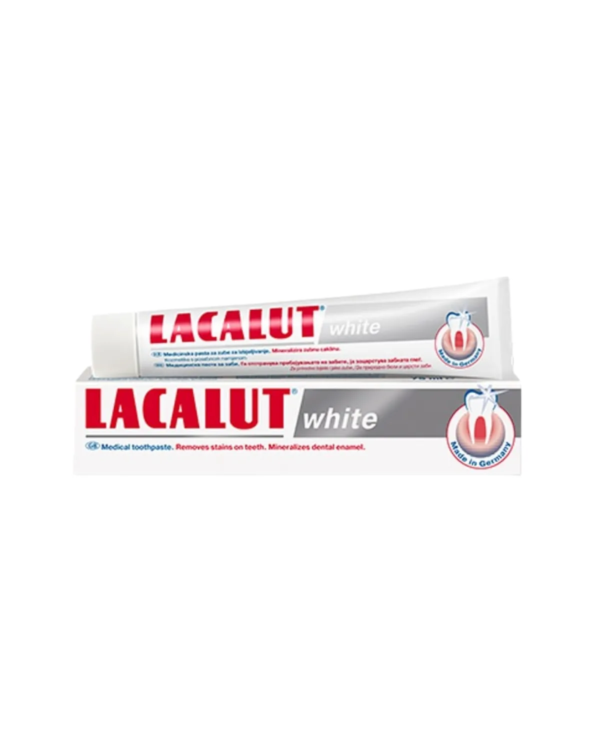 LACALUT PASTA ZA ZUBE WHITE 75ML 