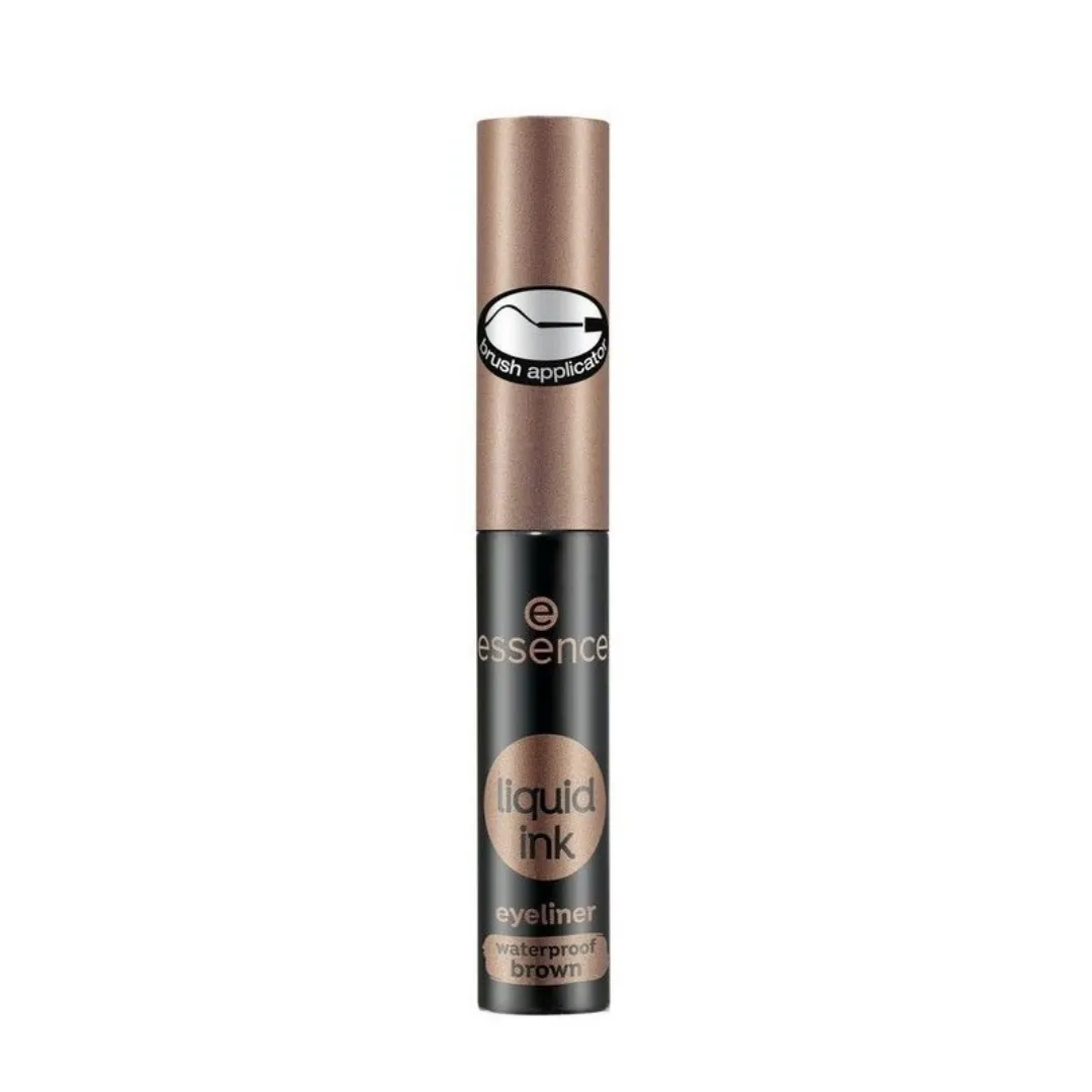 ESSENCE EYELINER LIQUID INK WATERPROOF BROWN 02
