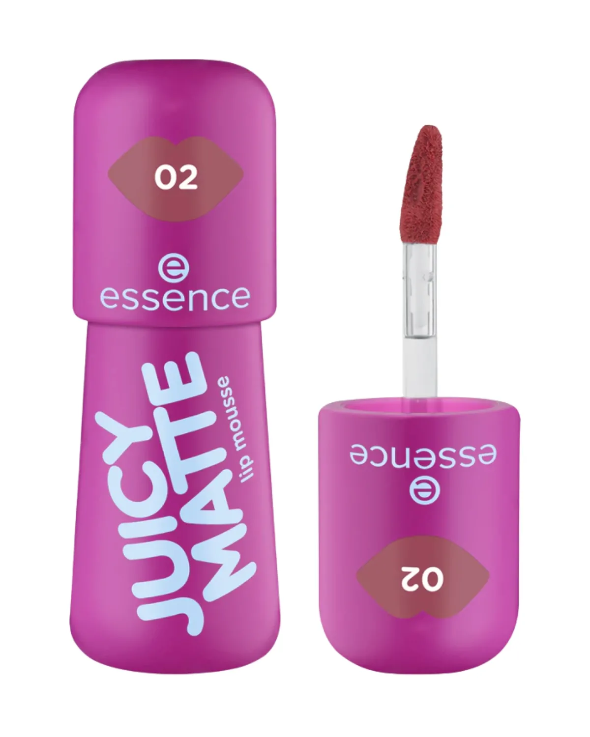 ESSENCE JUICY MATTE LIP MOUSSE 02 