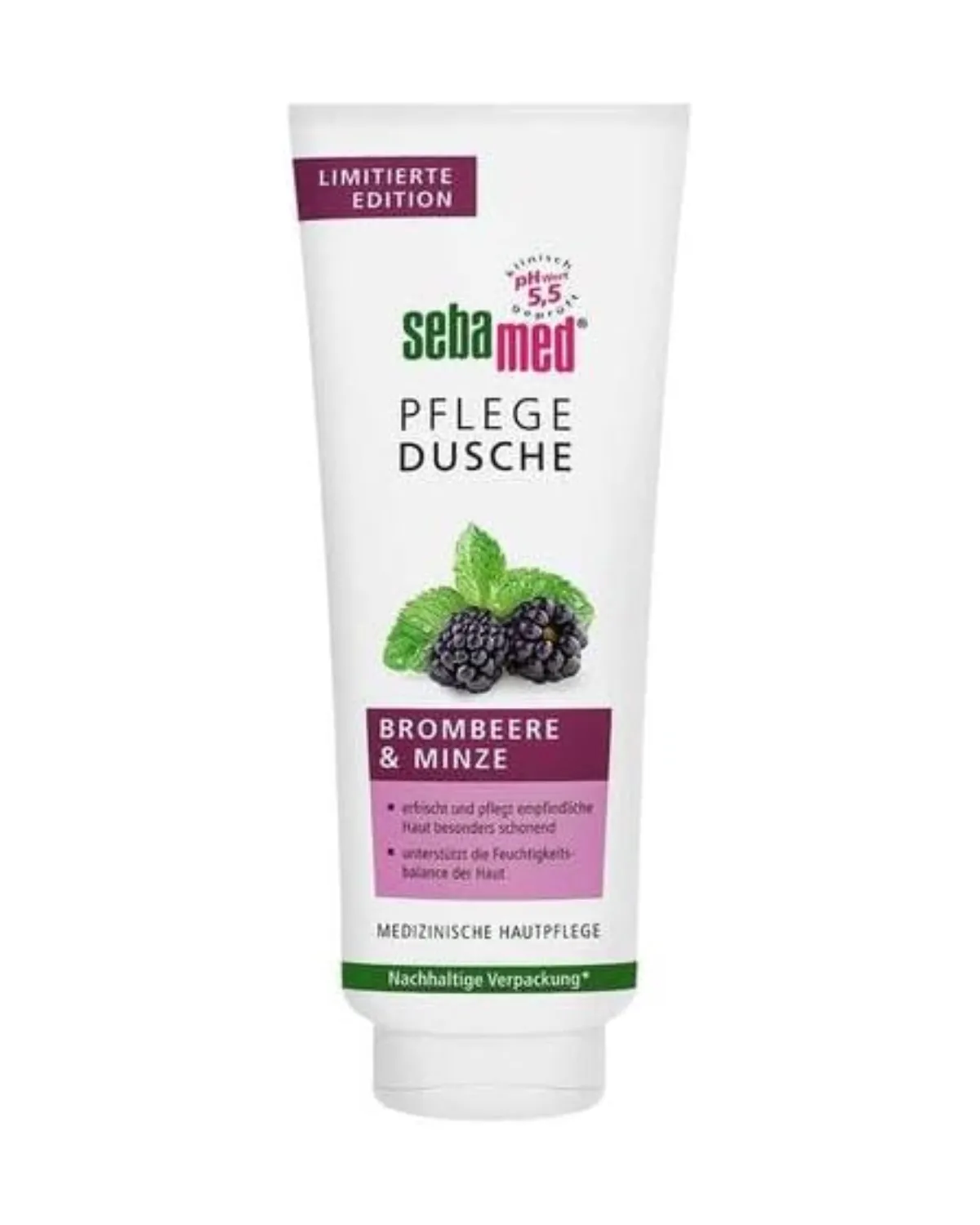 SEBAMED GEL ZA TUŠIRANJE  SA KUPINOM I MENTOM 250ML 