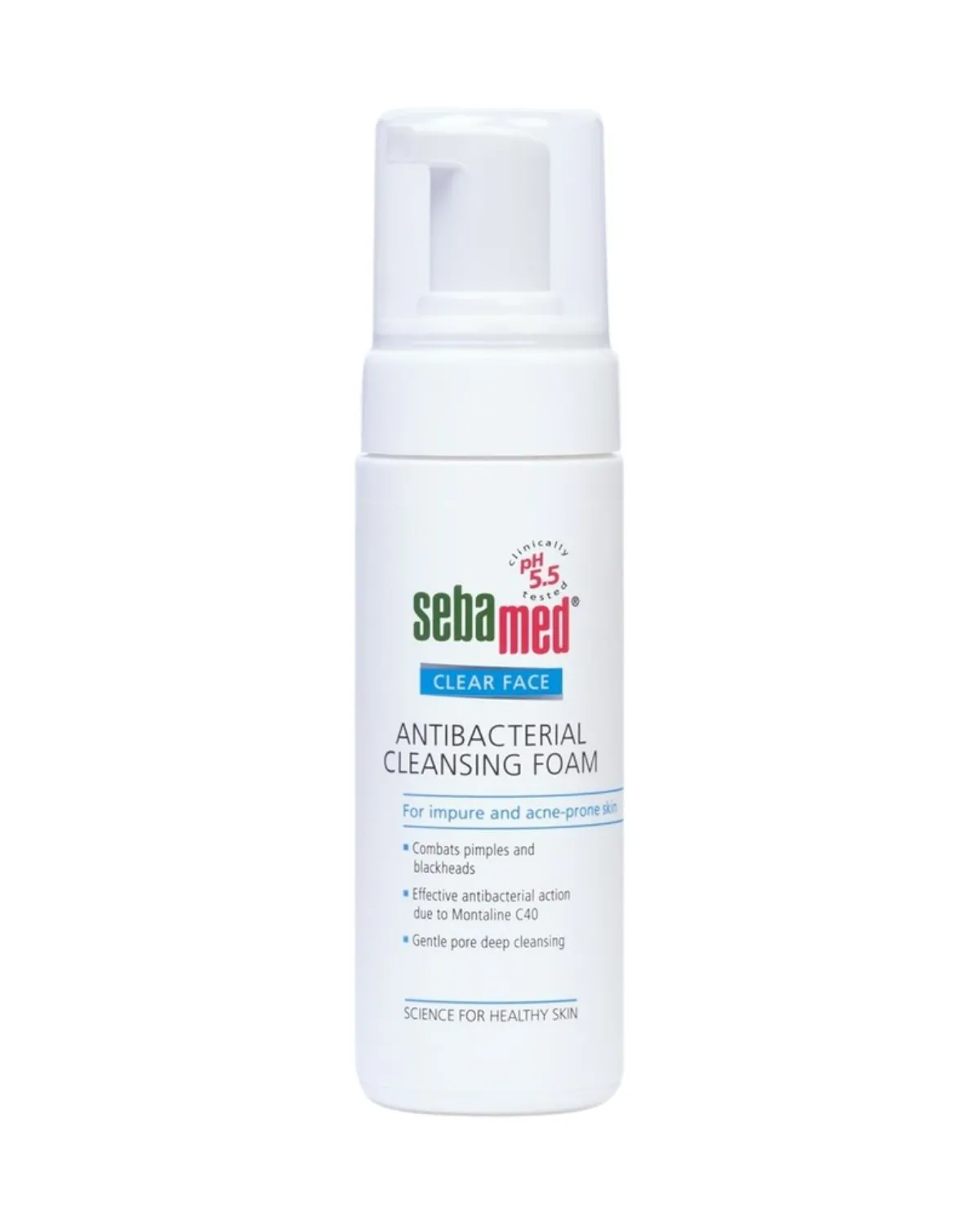 SEBA CLEAR FACE ANTIBAKT. PENA 150ML