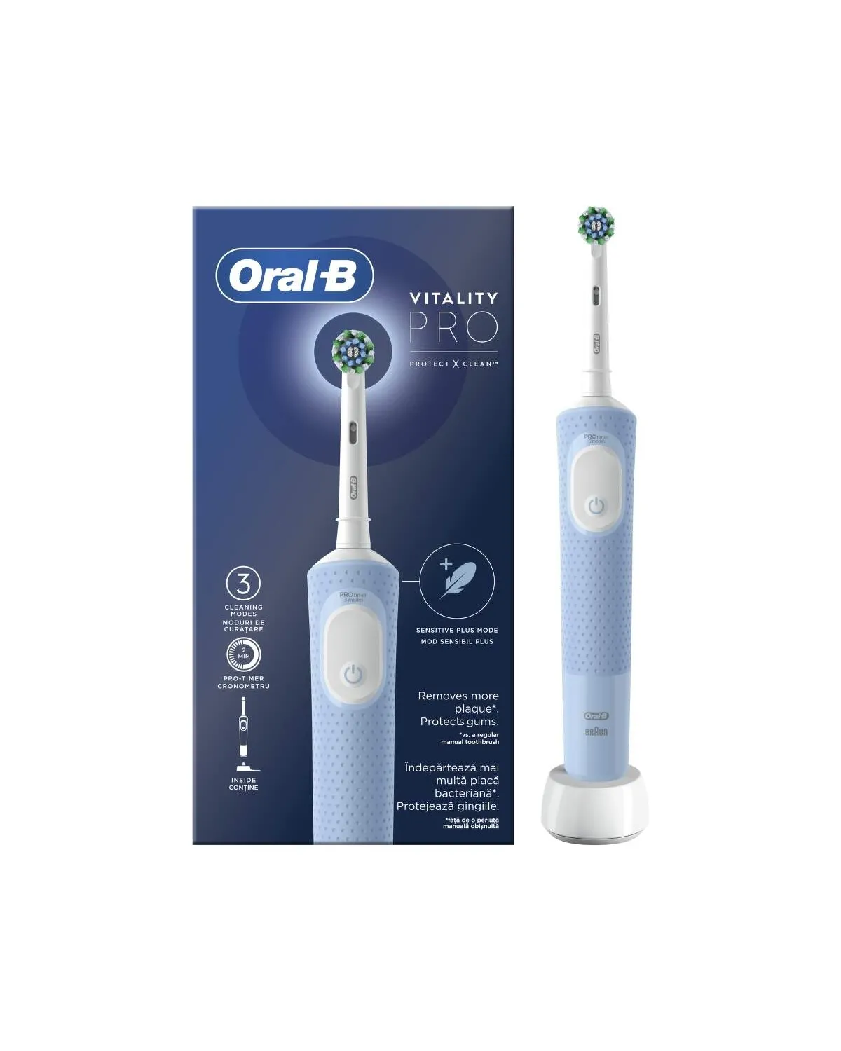ORAL-B ELEKTR. ČETKICA VITALITY PRO BLUE 1KOM 